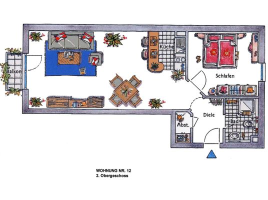 Foto 10 Ferienwohnung Ostfriesland Norderney Villa Nordland Wohnung 12 (Objekt 81948) Reise
