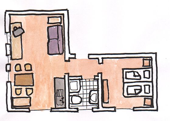 Foto 8 Ferienwohnung Ostfriesland Norderney Haus Will Wohnung 2 (Objekt 81939) Nordsee