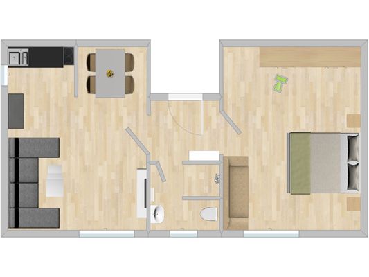 Foto 7 Ferienwohnung Ostfriesland Norderney Haus Deichstraße Wohnung 1 (Objekt 81975) suchen