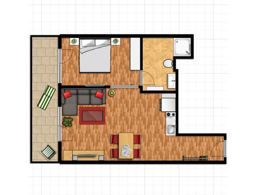 Foto 11 Ferienwohnung Ostfriesland Norderney Metropol Wohnung 26 / Kleiner Seebär (Objekt 81945) buchen