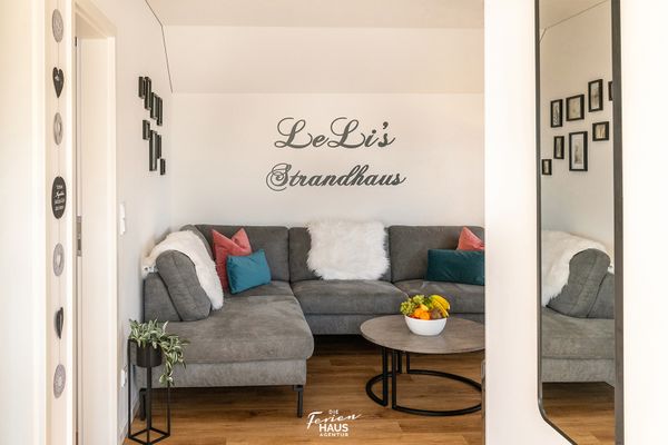  LeLi's Strandhaus - Wohnzimmer