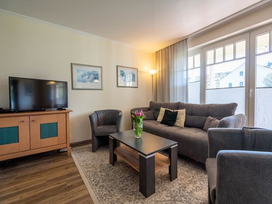 Komfort Ferienwohnung mit 1 Schlafzimmer und Terrasse im Erdgeschoss