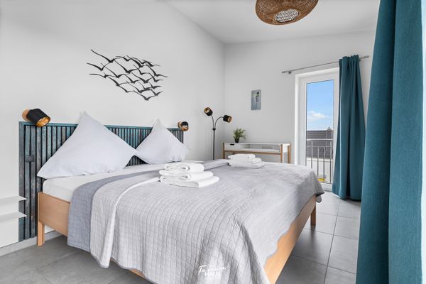  Penthouse Meerfürzwei - Schlafzimmer