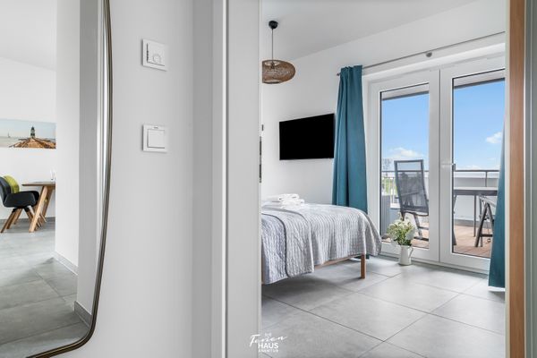  Penthouse Meerfürzwei - Schlafzimmer
