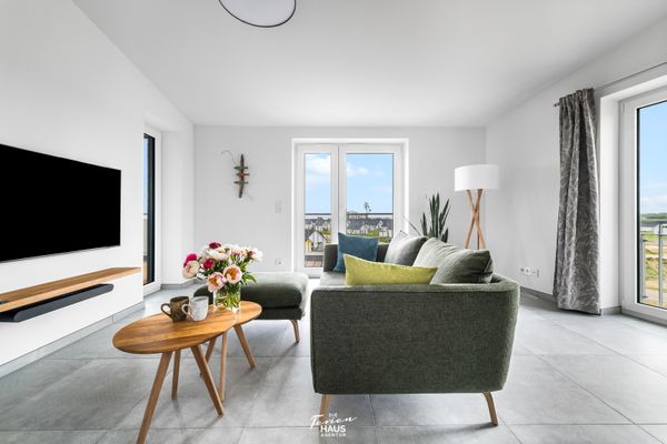  Penthouse Meerfürzwei - Wohnzimmer
