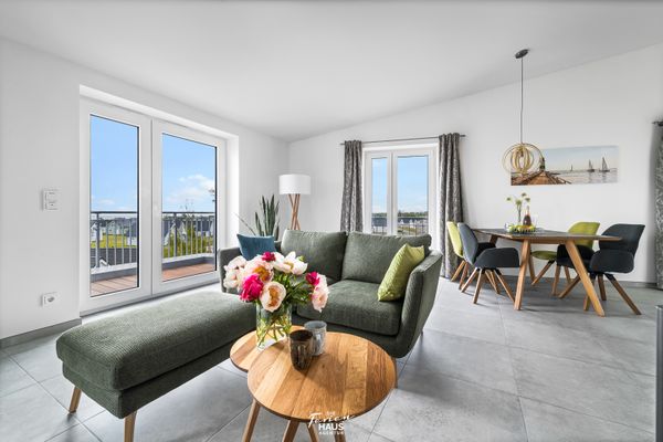  Penthouse Meerfürzwei - Wohnzimmer