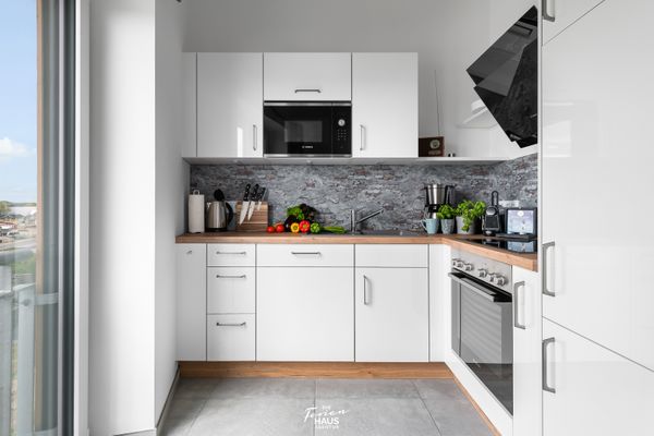  Penthouse Meerfürzwei - Küche / Küchenzeile