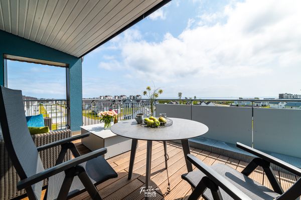  Penthouse Meerfürzwei - Terrasse