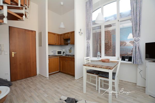 Foto 4 Ferienwohnung Ostfriesland Borkum Haus Möwennest I, Wohnung 8