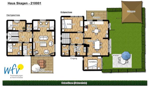 Foto 38 Ferienhaus Ostfriesland Wangerooge Haus Skagen Ferienhaus  Wangerooge (Objekt 74562) Nordsee