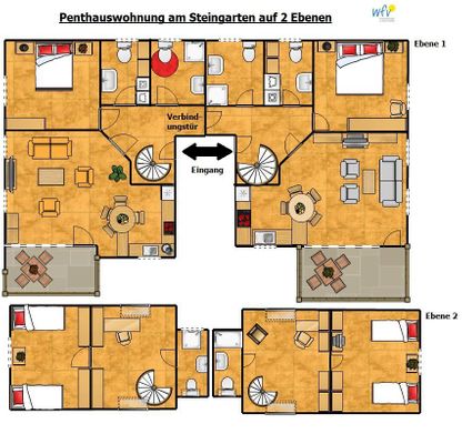 Foto 35 Ferienwohnung Ostfriesland Wangerooge Maisonette-Wohnungen am Steingarten Ferienwohnungen 1 und 2 (Objekt 74454) Reise