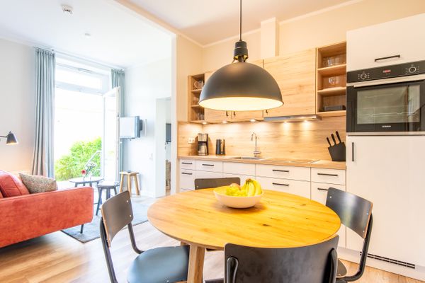 Steger‑Hüs Wohnung 02 – 4‑Personen‑Ferienwohnung mit Terrasse in Rantum