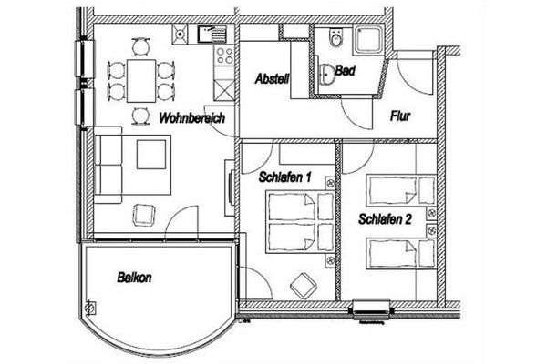 Foto 22 Ferienwohnung Ostfriesland Zwischen Elbe und Weser Residenz Hohe-Lith Ferienwohnung 308 (HLI308) (Objekt 61686) suchen