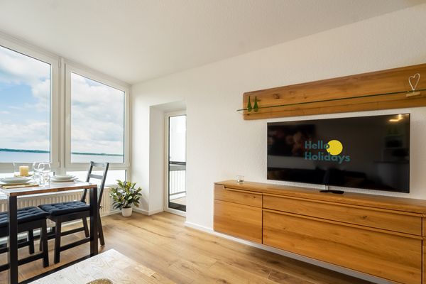 Wohnzimmer, Meerblick am Delf, Bad Zwischenahn