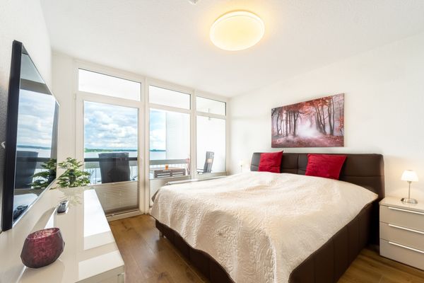 Schlafzimmer, Meerblick am Delf, Bad Zwischenahn