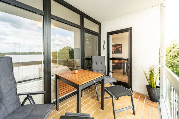 Balkon, Meerblick am Delf, Bad Zwischenahn