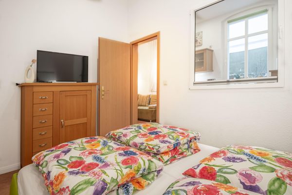 Schlafzimmer, FeWo Strand, Heringsdorf
