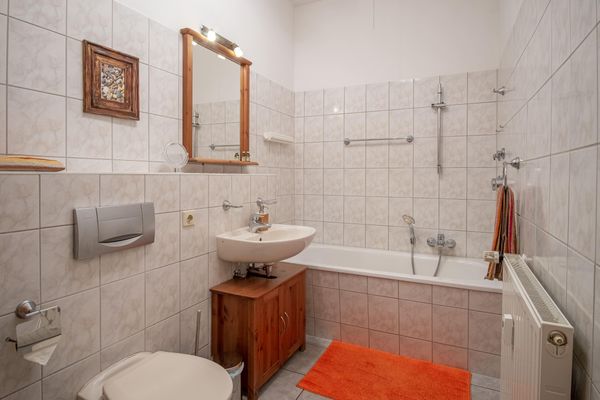 Badezimmer, FeWo Strand, Heringsdorf