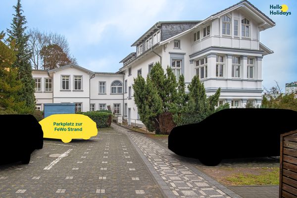 Fassade / Eingang, FeWo Strand, Heringsdorf