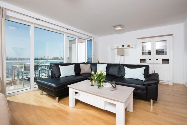  Küsten Lodge - Wohnzimmer
