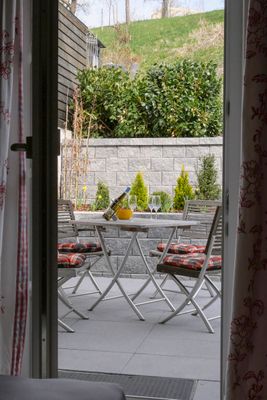 Terrasse, Chalet Chip-In, Haarbach