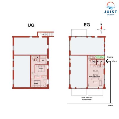 Foto 19 Ferienwohnung Ostfriesland Juist Haus Treibgut 231 - Wohnung 1 (Objekt 26109) Urlaub