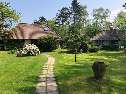 Ferienhaus Wattprinzessin mit Meerblick, Garten und offenem Kamin in Nebel