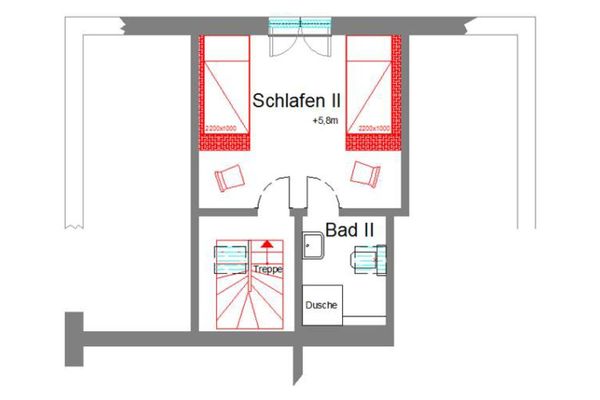 Foto 21 Ferienwohnung Ostfriesland Norderney Haus Rike Wohnung 2 (Objekt 105327) buchen