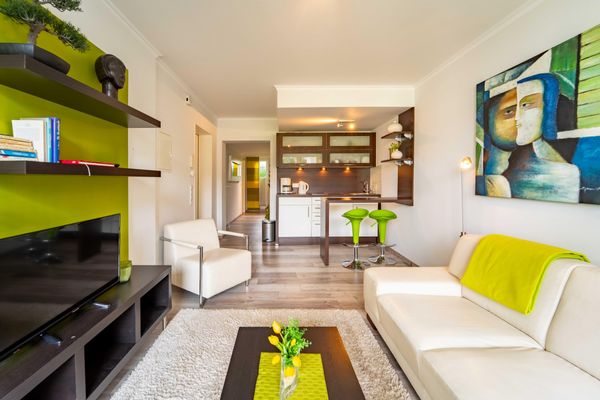 Wohnzimmer, Appartement 1, Bad Zwischenahn