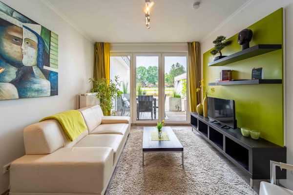 Wohnzimmer, Appartement 1, Bad Zwischenahn