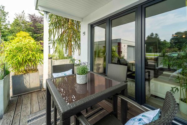 Terrasse, Appartement 1, Bad Zwischenahn