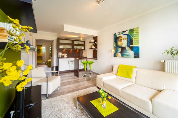 Wohnzimmer, Appartement 1, Bad Zwischenahn