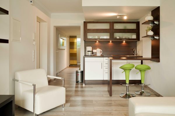 Küche / Küchenzeile, Appartement 1, Bad Zwischenahn