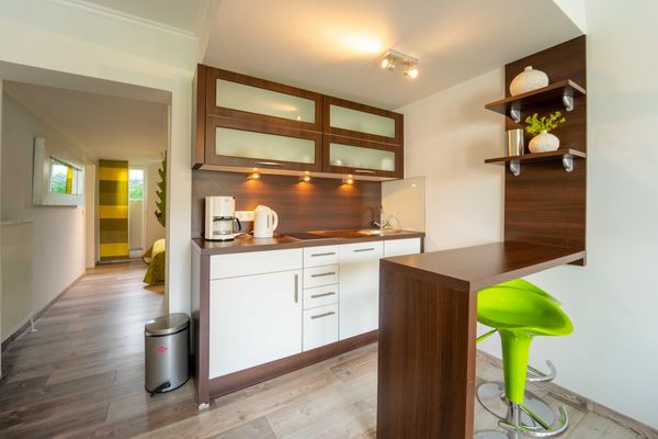 Küche / Küchenzeile, Appartement 1, Bad Zwischenahn