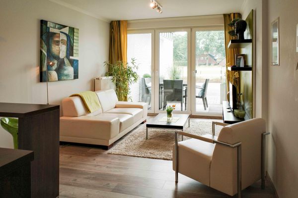 Wohnzimmer, Appartement 1, Bad Zwischenahn
