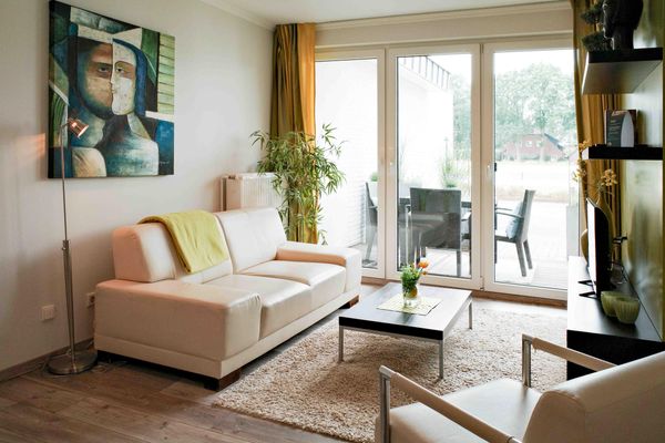 Wohnzimmer, Appartement 1, Bad Zwischenahn