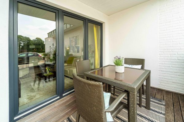 Terrasse, Appartement 1, Bad Zwischenahn