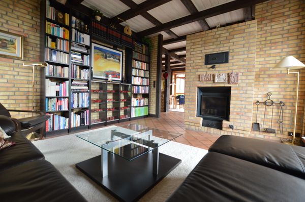 "Ocean View" mit Sauna, Kamin und Gartenblick