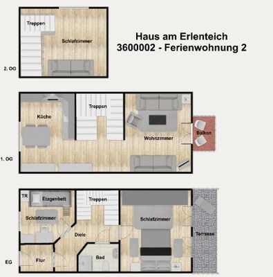 Foto 18 Ferienwohnung Ostfriesland Juist Haus am Erlenteich Ferienwohnung 2 (Objekt 63842) Nordsee