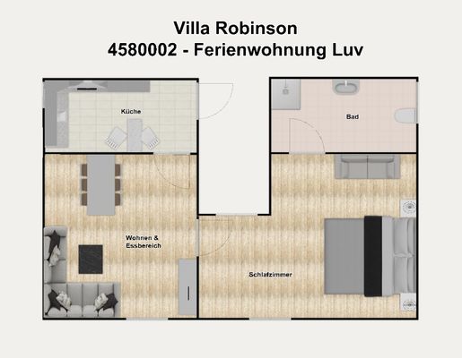 Foto 5 Ferienwohnung Ostfriesland Borkum Villa Robinson Ferienwohnung Luv (Objekt 24608) Reise