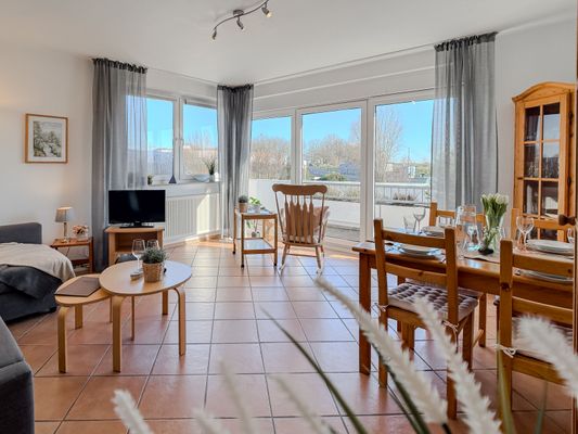 Foto 4 Ferienwohnung Ostfriesland Friesland FeWo Jadekieker mit Balkon - Horumersiel (Objekt 26209) Urlaub
