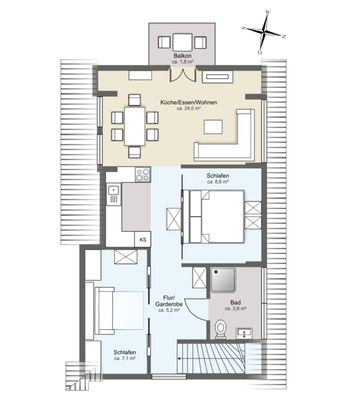 Foto 14 Ferienwohnung Ostfriesland Juist Dünenglück (Haus Nordland) (Objekt 95859) Urlaub
