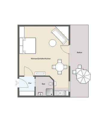 Foto 8 Ferienwohnung Ostfriesland Juist Meeresrauschen 1 (Objekt 95823) Nordsee