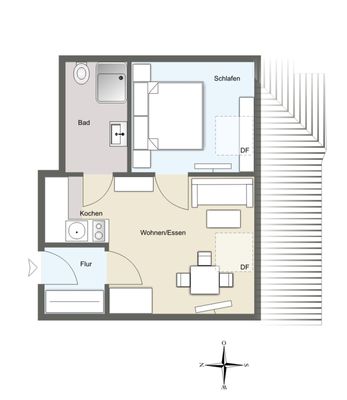 Foto 9 Ferienwohnung Ostfriesland Juist Zauberspitze (Objekt 95830) Urlaub
