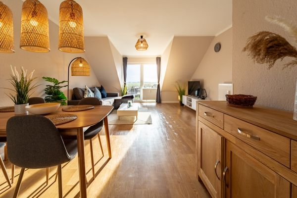Wohnzimmer, Nordseeglück Cappel, Wurster Küste