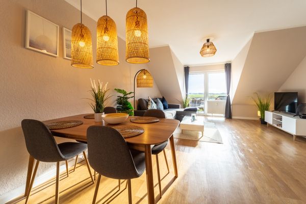 Wohnzimmer, Nordseeglück Cappel, Wurster Küste