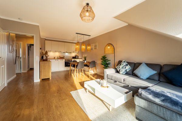 Wohnzimmer, Nordseeglück Cappel, Wurster Küste