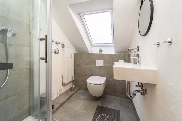 Badezimmer, Nordseeglück Cappel, Wurster Küste