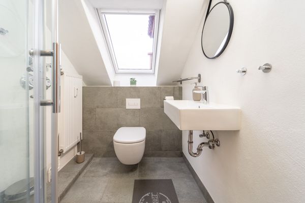 Badezimmer, Nordseeglück Cappel, Wurster Küste