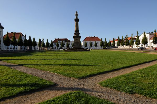 Blick auf Sehenswürdigkeit